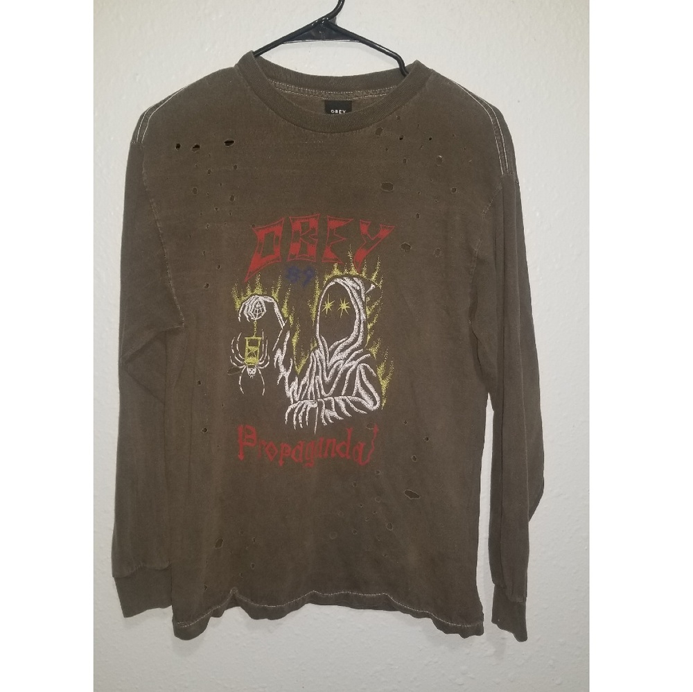 Obey Destructed Long Sleeve